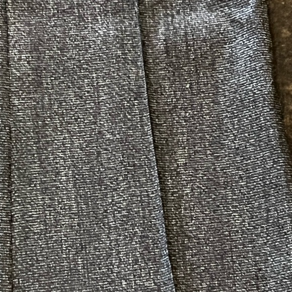 Etro Gray Ankle wool blend Cropped gray textured Pants 38 - Picture 2 of 7